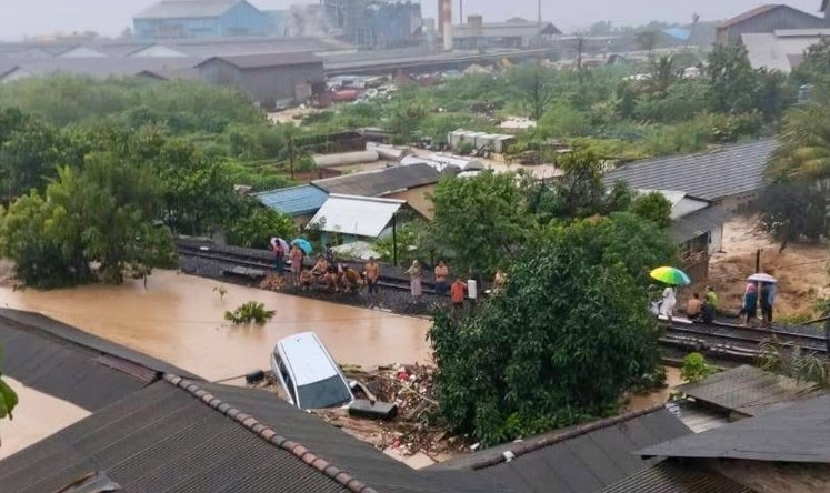 Provinsi Lampung Terendam Banjir